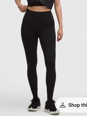 lululemon fast and free high rise tight 25” size 6 BNWT